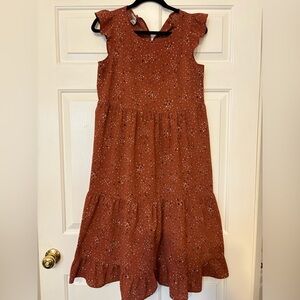 Woman’s Sleeveless Dotted Dress